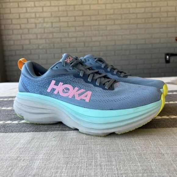 Hoka One One Bondi 8 Running Shoes Womens 10.5 - Picture 2 of 8